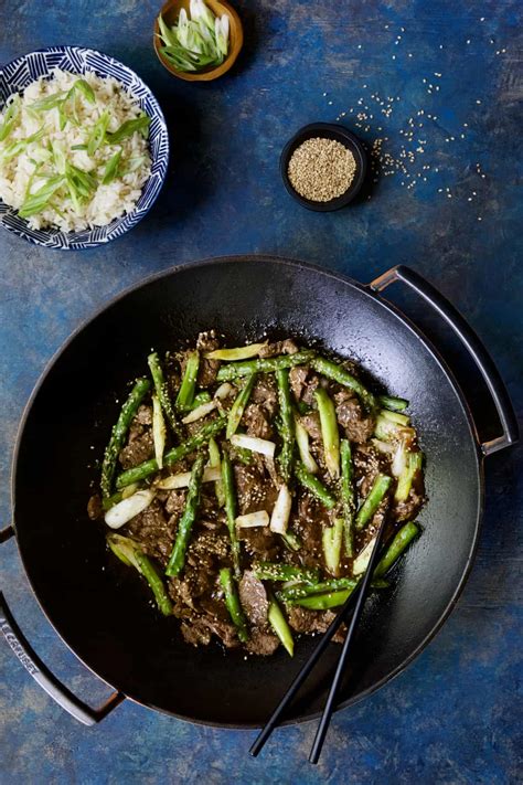 牛肉炒芦笋怎麼這麼好吃！